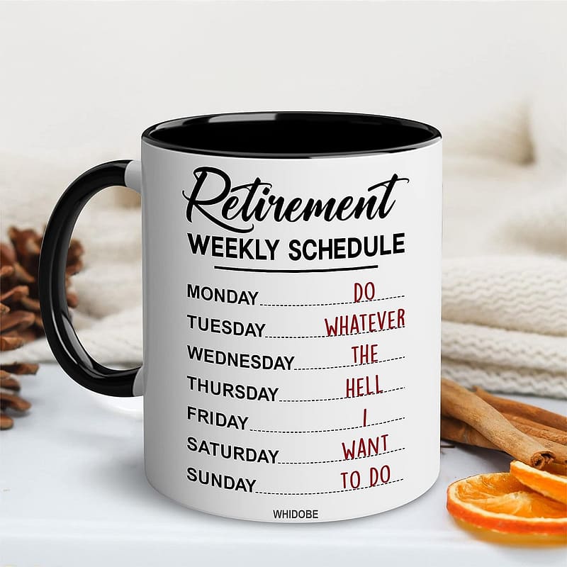 Funny Retirement Mug Retirement Presents for Men