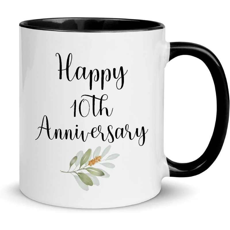 Happy 10th Anniversary Coffee Mug