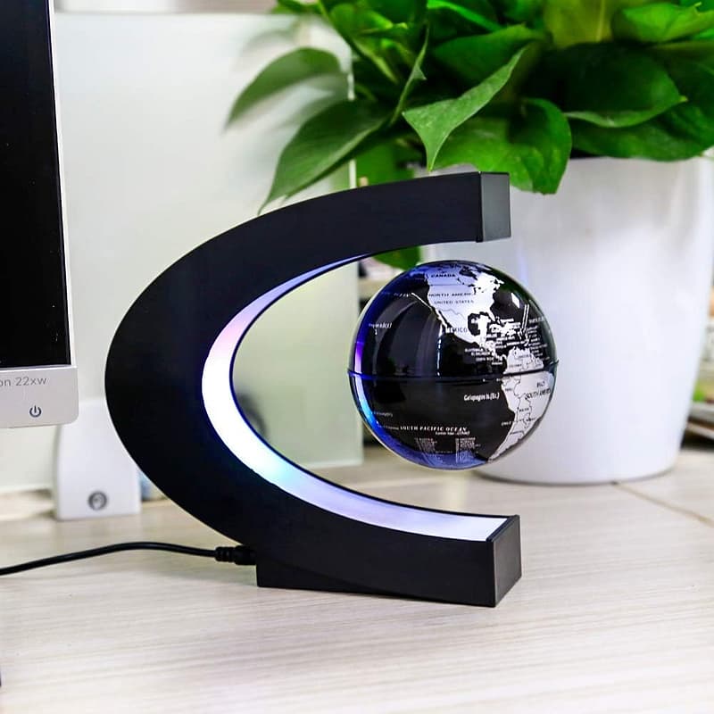 Magnetic Levitating Globe with LED Light