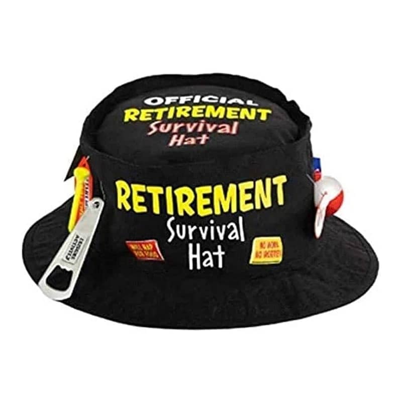 Official Retirement Survival Hat Funny Retirement Gifts for Men