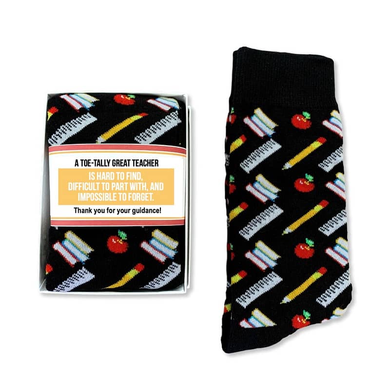 Teacher Socks Best Gifts for Male Teachers