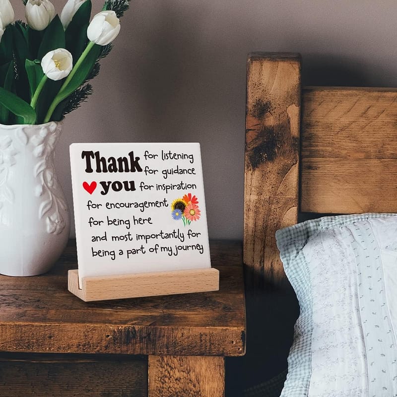 Thank You Decorative Plaque Thank You Gift Ideas for Men