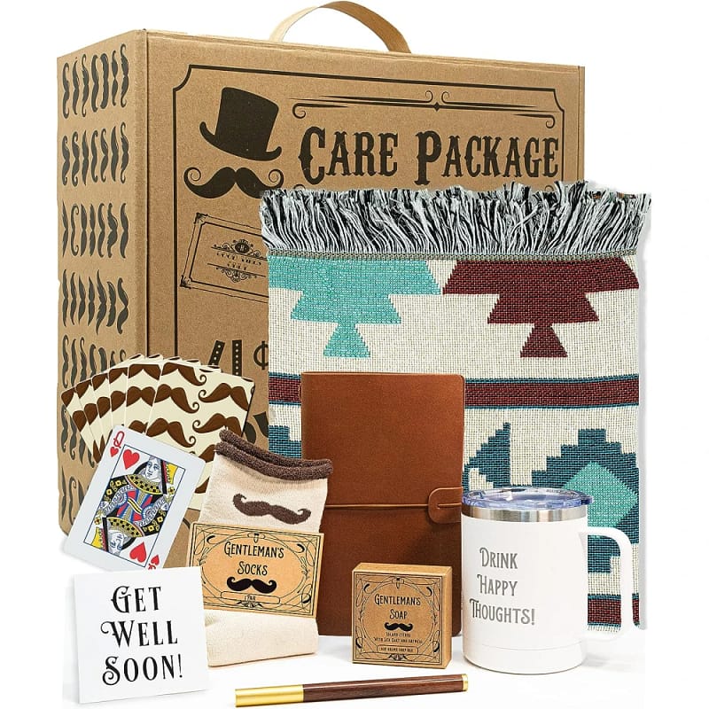 Care Package For Men Gift Basket for Husband