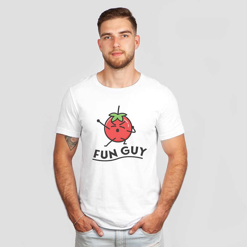 Fun Guy Tomato Shirt Gift Ideas for Best Friend Male