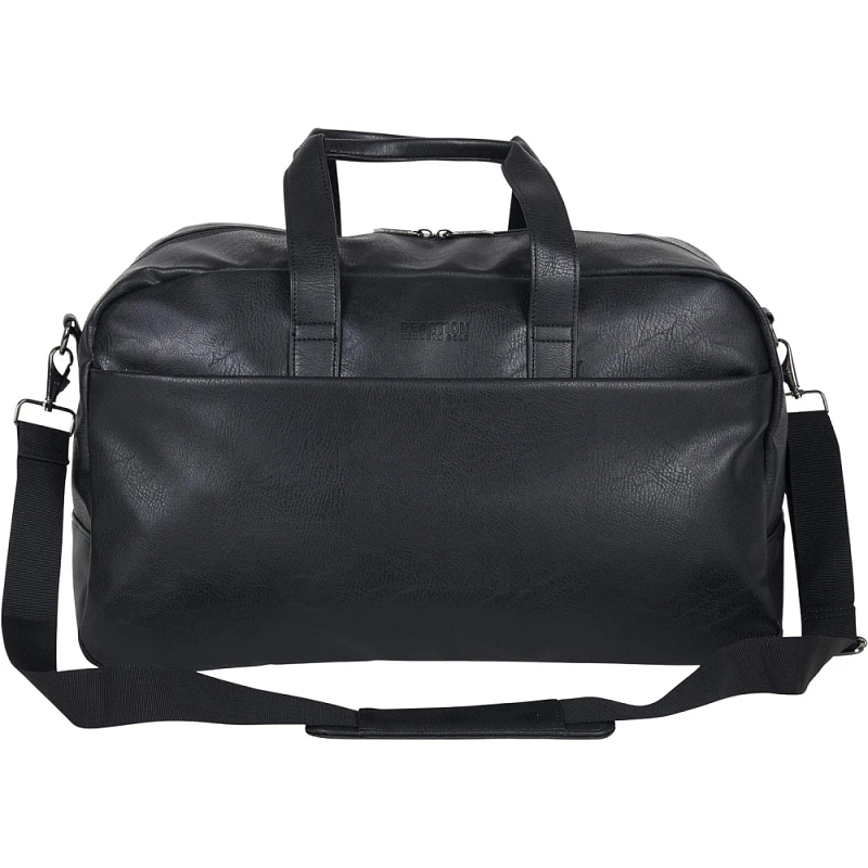 Leather Shoulder Duffle Travel Bag