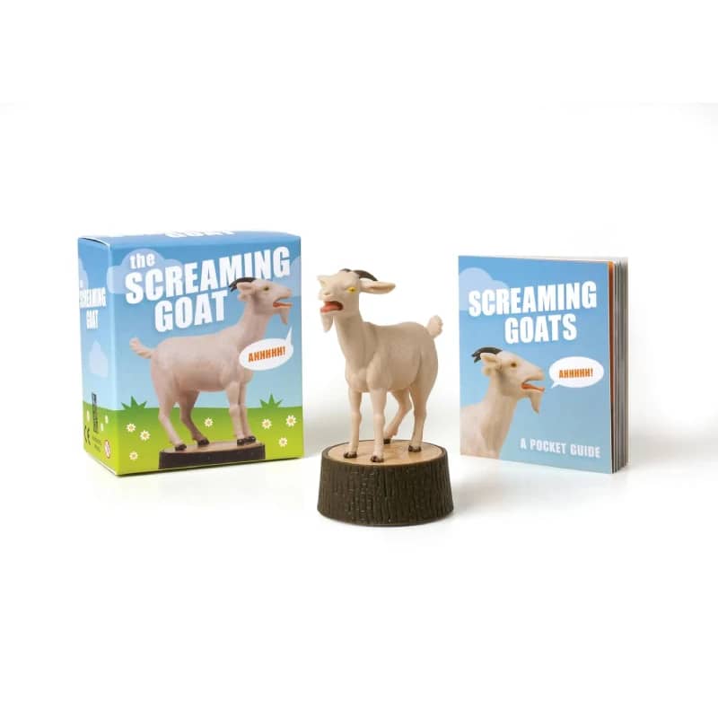 Screaming Goat Book Set Funny Gift Under $10