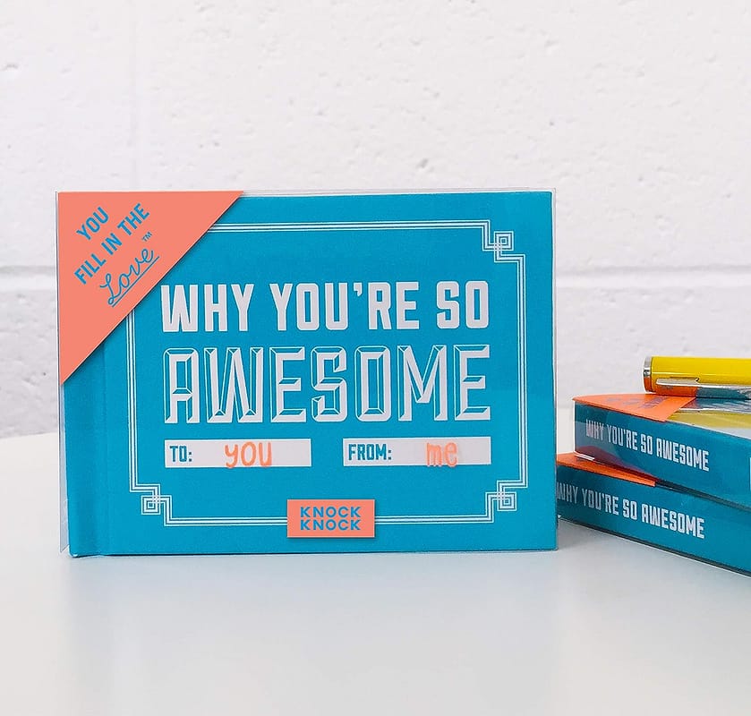'Why You're So Awesome' Book Cute Gifts for Husband