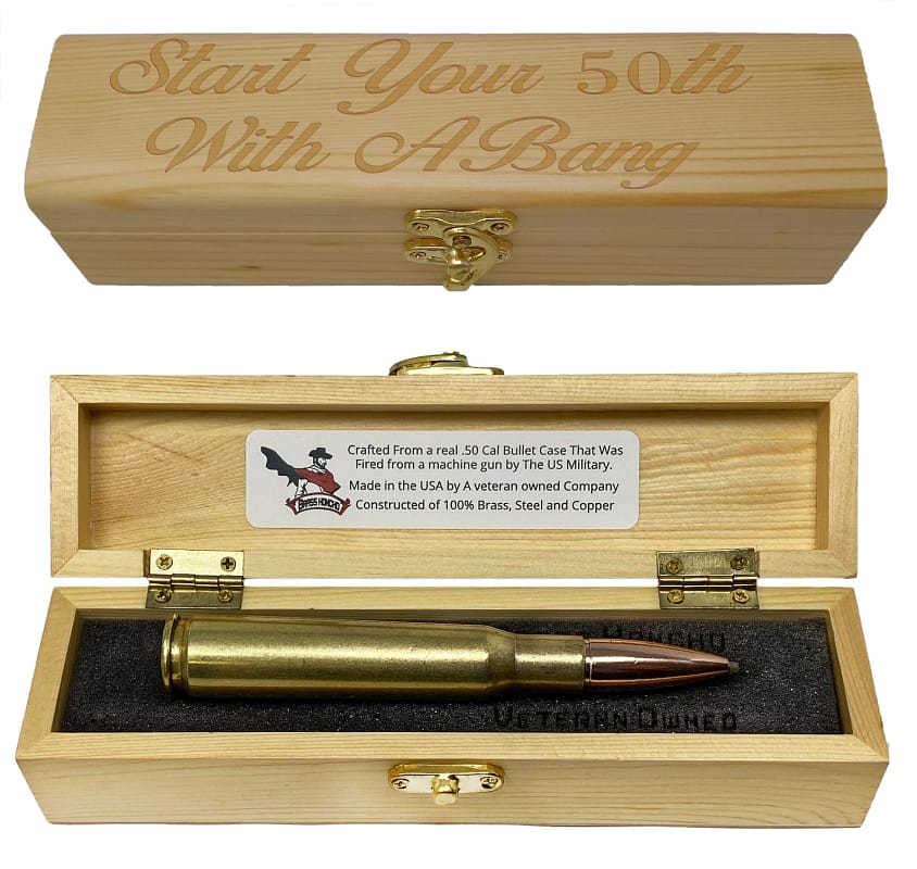 Bullet pen & Engraved Box