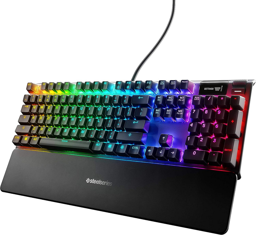SteelSeries Apex Pro mechanical gaming keyboard