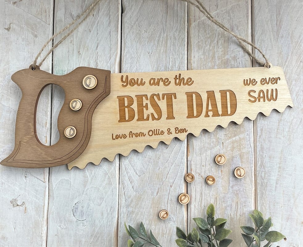 Personalized Saw Plaque Sign