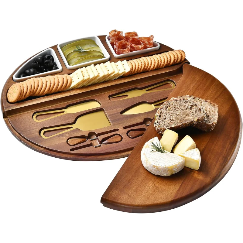 Cheese Cutting Board Set Presents for Newlyweds