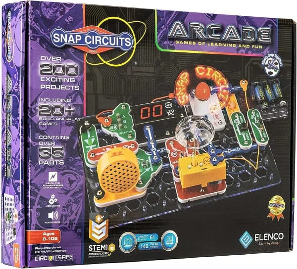 Snap Circuits Arcade Electronics Exploration Kit Good Gifts for Kids