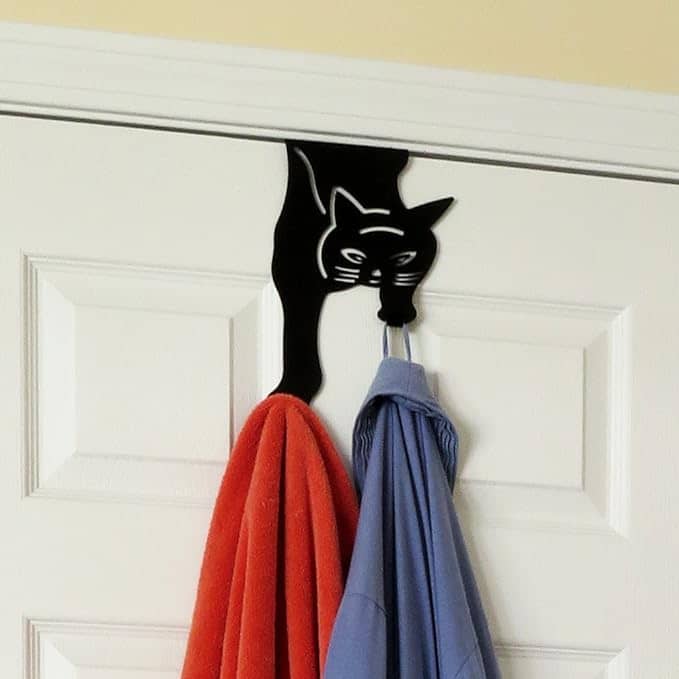Cat Over The Door Hooks for Hanging