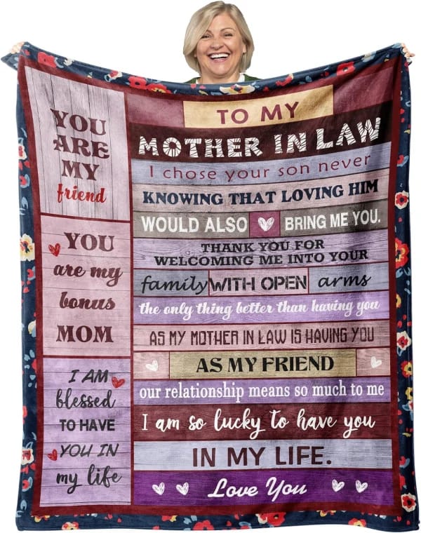 Mother in Law Throw Blanket