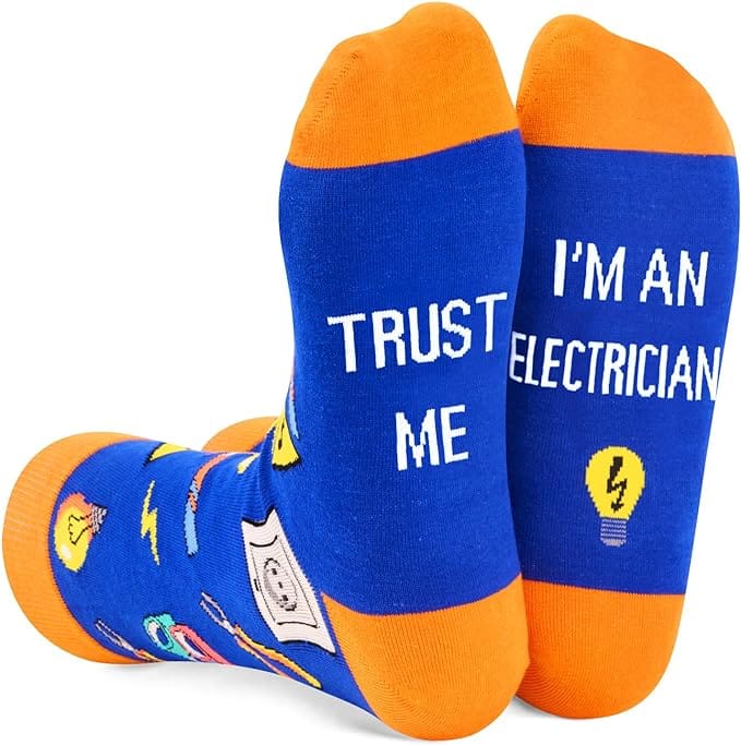 Funny Electricians Socks